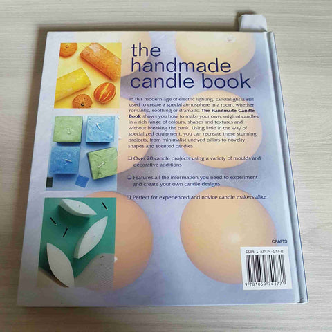 THE HANDMADE  CANDLE BOOK - ALISON JENKINS - NEW HOLLAND PUBLISHERS - 2001