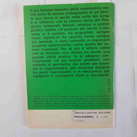 IL TEOREMA DI PITAGORA Johnson Glenn ZANICHELLI 1977