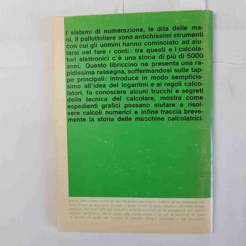 STRUMENTI PER CALCOLARE Johnson Glenn ZANICHELLI 1974