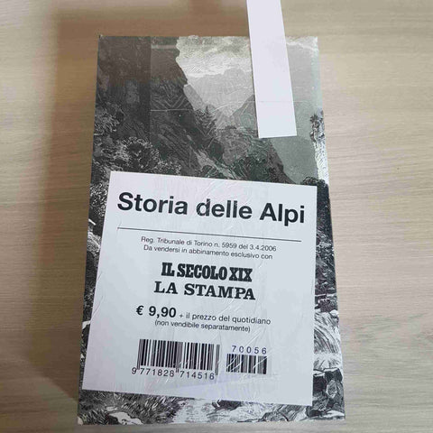 STORIA DELLE ALPI - CAMANNI - BIBLIOTECA DELL'IMMAGINE la stampa - SIGILLATO!