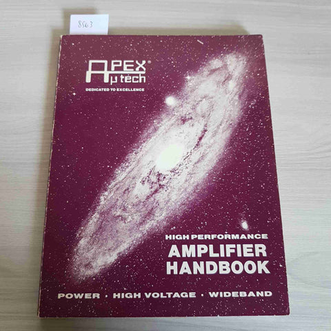 HIGH PERFORMANCE AMPLIFIER HANDBOOK - APEX manuale amplificatore