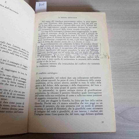 DIALETTICA DELL'INCONSCIO - MONTEFOSCHI - FELTRINELLI - 1980