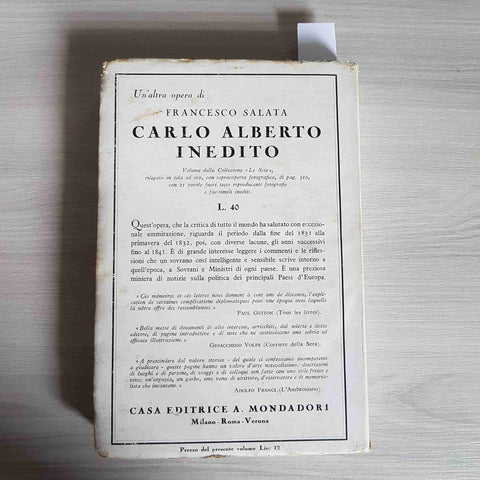 OBERDAN - FRANCESCO SALATA - MONDADORI - 1932