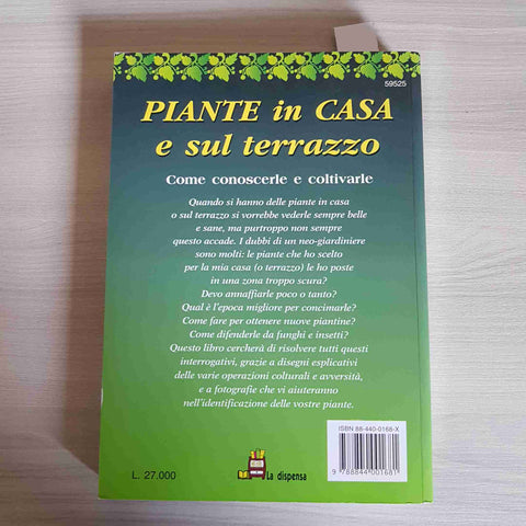 PIANTE IN CASA E SUL TERRAZZO - GELIO - DEMETRA - 1998