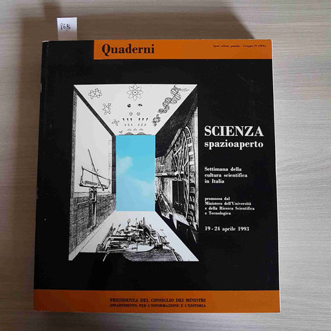 SCIENZA SPAZIOAPERTO - PRESIDENZA DEL CONSIGLIO DEI MINISTRI - 1993