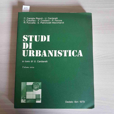 STUDI DI URBANISTICA - ROSPOLI, CARDARELLI - DEDALO - 1979