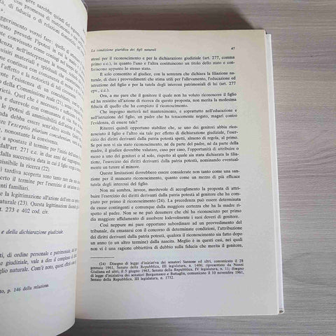 LA TUTELA GIURIDICA DEI FIGLI NATI FUORI DEL MATRIMONIO - GIUFFRE' - 1966