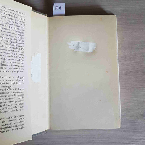 LA DONNA CHE SPARO' A MUSSOLINI - COLLIN - RUSCONI 1988 sparò