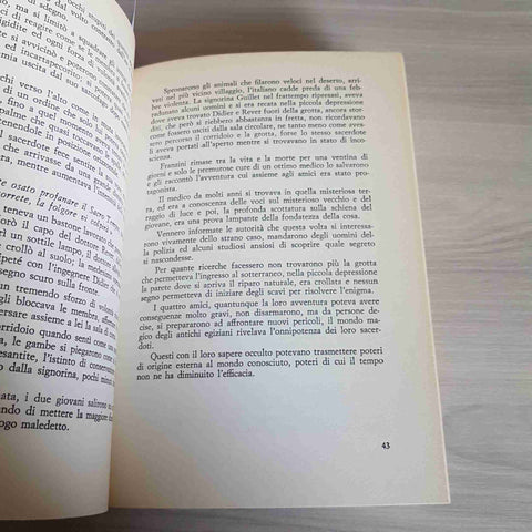I MISTERI DELL'ANTICO EGITTO scienza magia religione BEVERESCO FENOGLIO - MEB