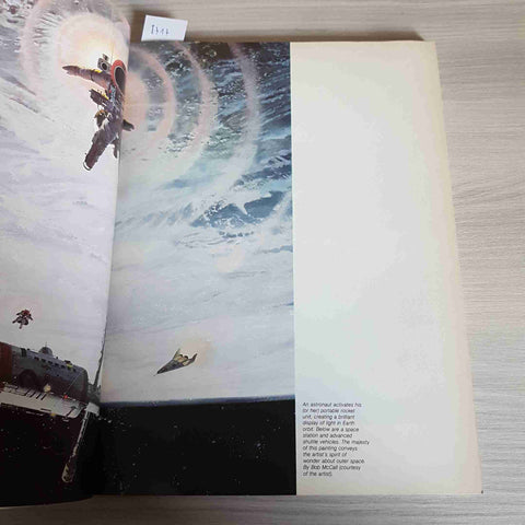 SPACE ART photo guidebook RON MILLER - STARLOG PRESS 1978