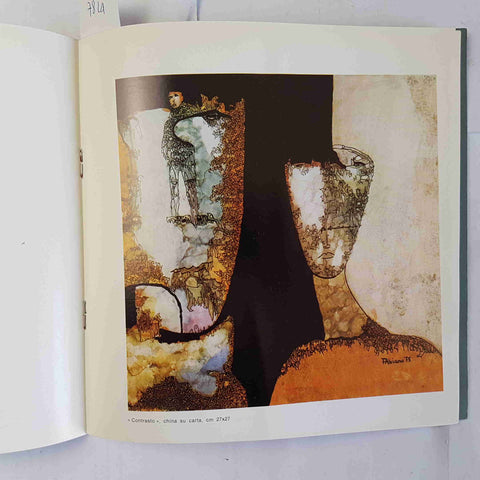 FAUSTO FABIANO 1976 IL MERCANTE galleria d'arte MILANO catalogo