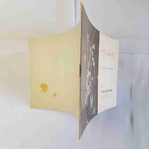 TSINGOS Galleria d'Arte Diamant 1961 catalogo di 12 pagine a colori ARTE