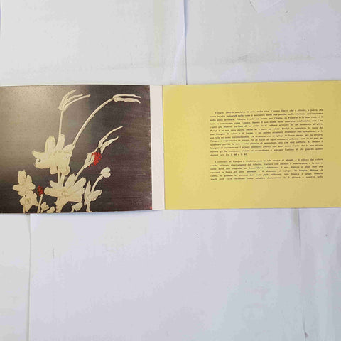 TSINGOS Galleria d'Arte Diamant 1961 catalogo di 12 pagine a colori ARTE