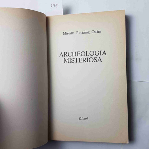 ARCHEOLOGIA MISTERIOSA cro-magnon sciamani isola di pasqua 1980 ROSTAING CASINI