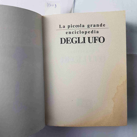 LA PICCOLA GRANDE ENCICLOPEDIA DEGLI UFO Jenny Randles 2001 ECO ARMENIA