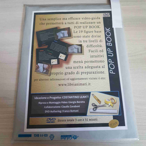 POP UP BOOK - COSTANTINO LEANTI - LIBRI ANIMATI