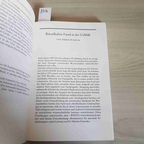 KOSMISCHE SPUREN - ERICH VON DANIKEN - GOLDMANN BUCH - 1988 praastronautik