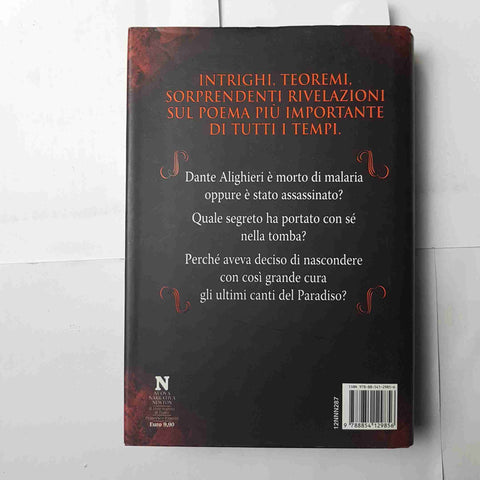 IL LIBRO SEGRETO DI DANTE thriller FRANCESCO FIORETTI 2011 NEWTON COMPTON