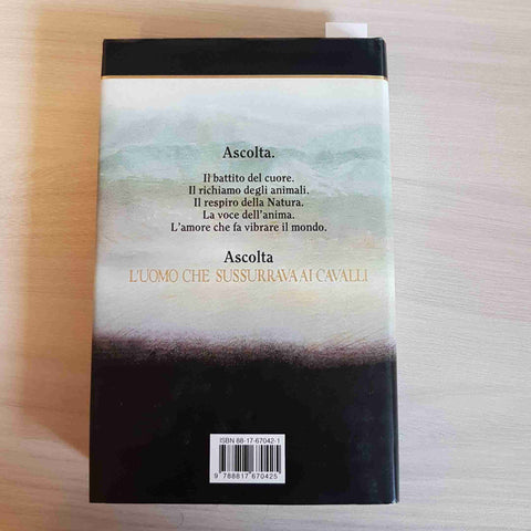 L'UOMO CHE SUSSURRAVA AI CAVALLI - NICHOLAS EVANS 1997 RIZZOLI  romanzo