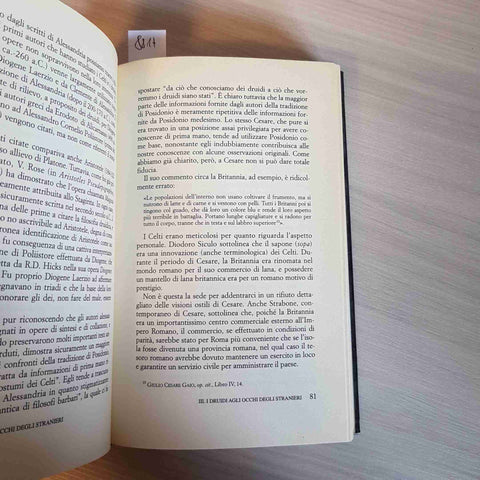 IL SEGRETO DEI DRUIDI stonehenge celti sciamani BERRESFORD ELLIS 2001 PIEMME