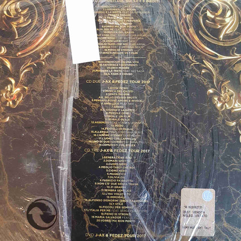 J-AX & FEDEZ - COMUNISTI COL ROLEX 3 CD + DVD tour  2017 SONY
