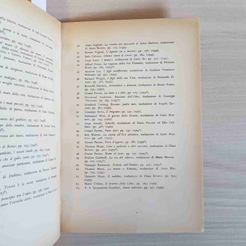 FERIA D'AGOSTO - CESARE PAVESE - EINAUDI -   1955