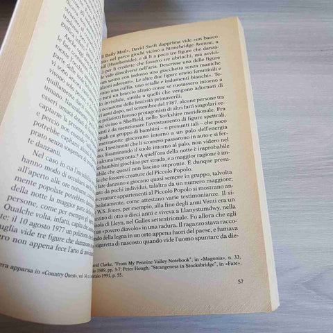 FATE CRONACA DEGLI INCONTRI REALI CON IL PICCOLO POPOLO - BORD - MONDADORI -1999