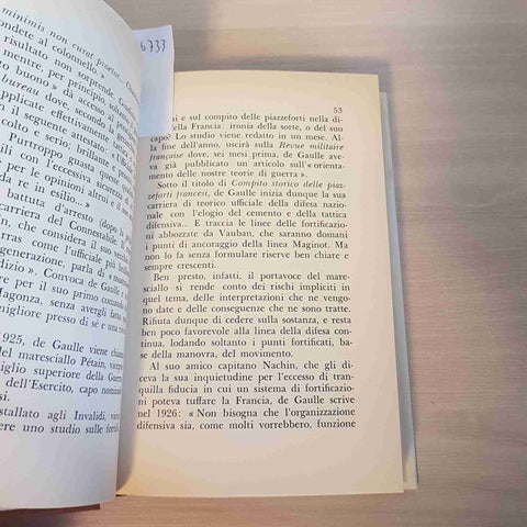 DE GAULLE biografia illustrata JEAN LACOUTURE - LONGANESI 1971 charles de gaulle