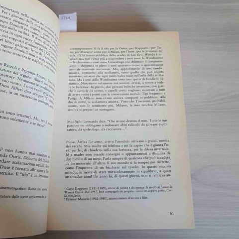 MISURE DEL TEMPO diario 1950-1959 ORIO VERGANI - LEONARDO - 1990