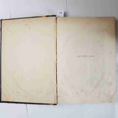 L'ABITAZIONE UMANA di Garnier Ammann 1893 CORRIERE DELLA SERA 320 incisioni