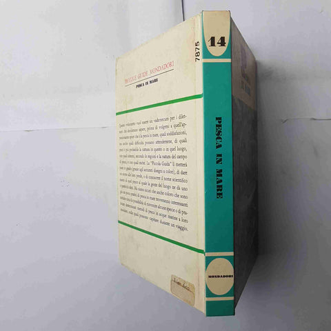 PESCA IN  MARE Tony Burnand 1968 MONDADORI piccole guide