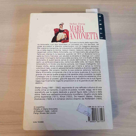 MARIA ANTONIETTA - ZWEIG - MONDADORI - 1997