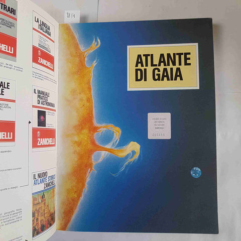 ATLANTE DI GAIA un pianeta da salvare ZANICHELLI geografico 1989 mondo di domani