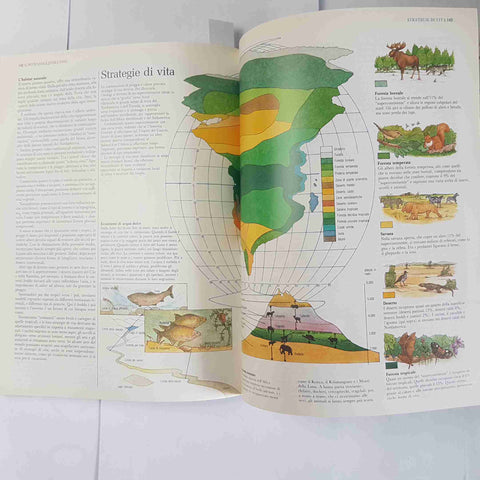 ATLANTE DI GAIA un pianeta da salvare ZANICHELLI geografico 1989 mondo di domani