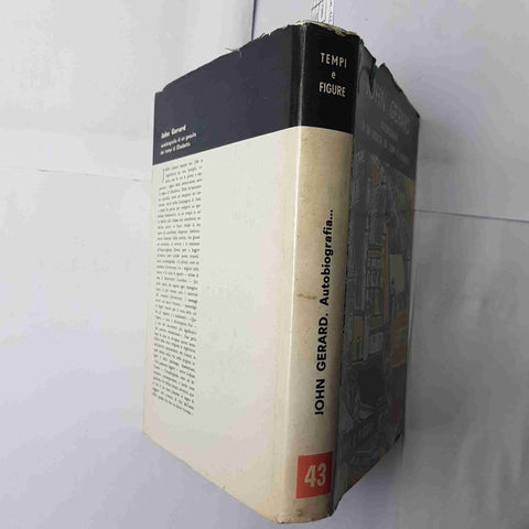 JOHN GERARD autobiografia di un gesuita dei tempi di Elisabetta 1963 ED. PAOLINE