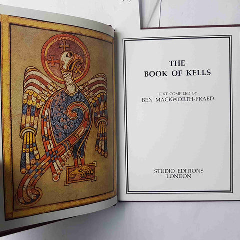 THE BOOK OF KELLS - Ben Mackworth-Praed - 1994 - STUDIO EDITIONS LONDON