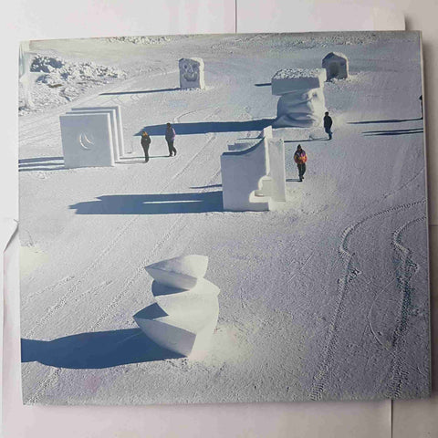 NEVE ARTE ART IN NICE fotografie di MARIO DE BIASI 2005 LUNGOLIVIGNO EDIZIONI