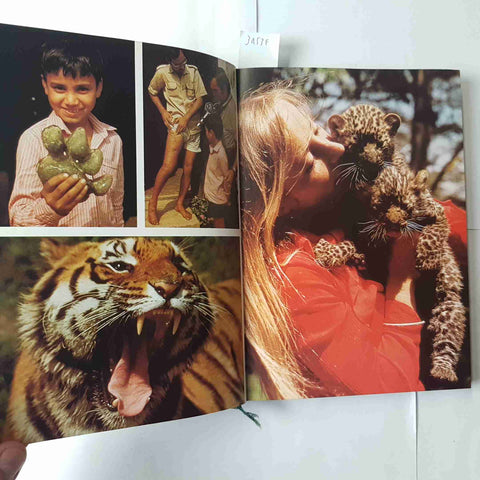L'ARCA DI NOE' Christian Zuber 1977 EUROCLUB animali habitat giungla savana