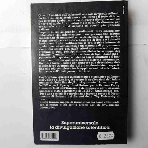 IL PRIMO LIBRO DI INFORMATICA Curnow e Curran 1983 BORINGHIERI