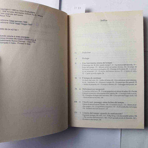 PAUL DAVIES I misteri del tempo L'UNIVERSO DOPO EINSTEIN 1997 Oscar Mondadori