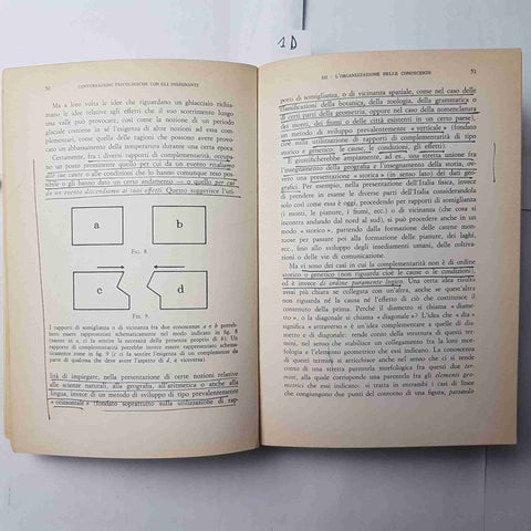 CONVERSAZIONI PSICOLOGICHE CON GLI INSEGNANTI Guido Petter 1973 GIUNTI BARBERA