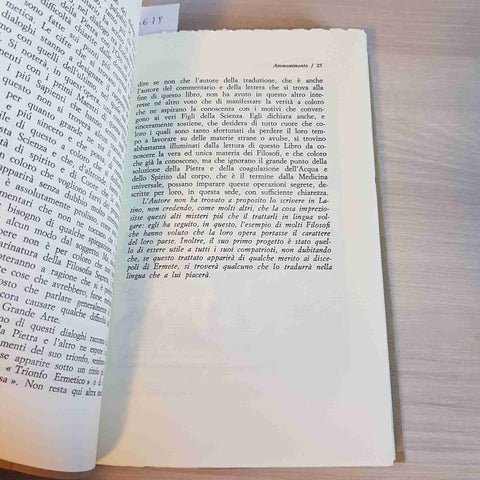 IL TRIONFO ERMETICO la pietra filosofale vittoriosa DISDIER 1974 MEDITERRANEE