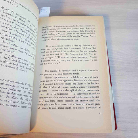 I GIORNI DELLA VERITA' - LA VICENDA DI EDITH STEIN - MUZIO - LA SORGENTE - 1974