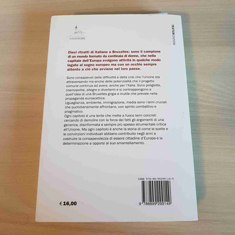 EUROPEE - DIECI DONNE CHE FANNO L'EUROPA - TEXTUS EDIZIONI - 2019