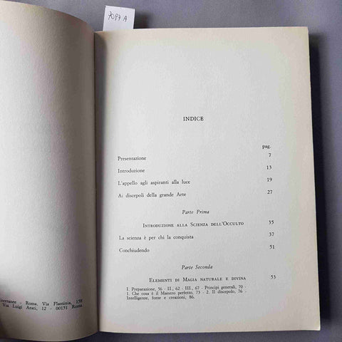 INTRODUZIONE ALLA SCIENZA ERMETICA Kremmerz 1981 MEDITERRANEE