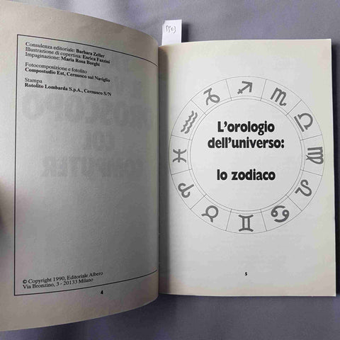 FATEVI IL VOSTRO OROSCOPO COL COMPUTER Sandro Bellenghi Haram EDITORIALE ALBERO