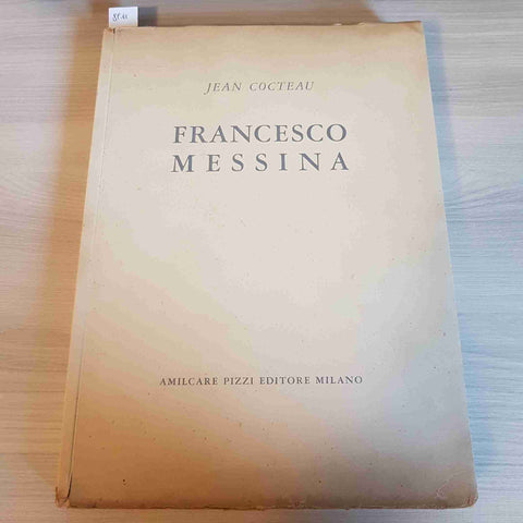 FRANCESCO MESSINA autografato!!! JEAN COCTEAU - AMILCARE PIZZI - 1959