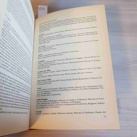 IL LIBRO D'ORO DEI VINI D'ITALIA - CORIA GIUSEPPE - MURSIA - 1981