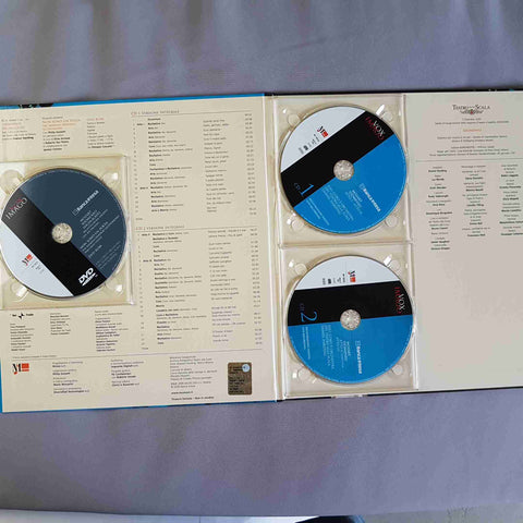 MOZART IDOMENEO Daniel Harding TEATRO ALLA SCALA Banca Intesa 1 libro+2 cd+1 dvd