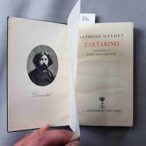 ALFONSO DAUDET Tartarino di Tarascona 1931 MONDADORI BIBLIOTECA ROMANTICA